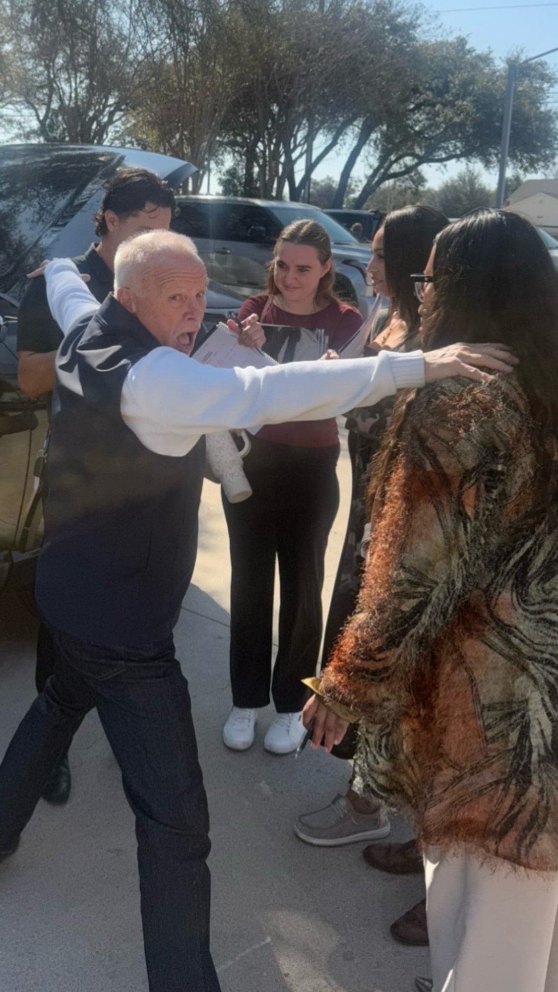 George Dans training